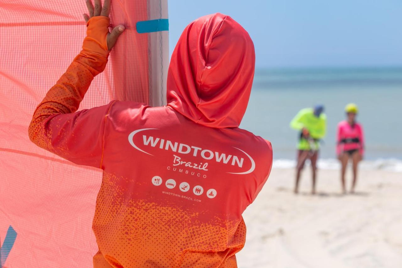 Windtown Beach Hotel Cumbuco Ngoại thất bức ảnh
